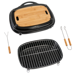 Activa Barbecue a Carbone Scegliere Nick Griglia Scatola Nero Pick-Nick-Grill características