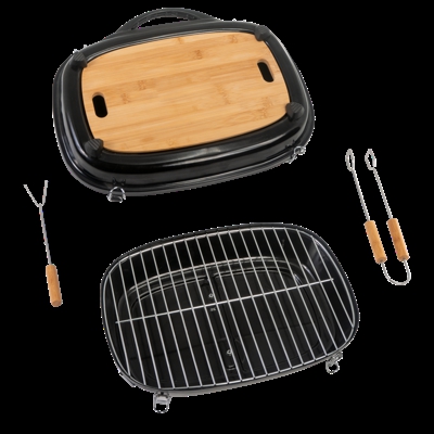 Activa Barbecue a Carbone Scegliere Nick Griglia Scatola Nero Pick-Nick-Grill