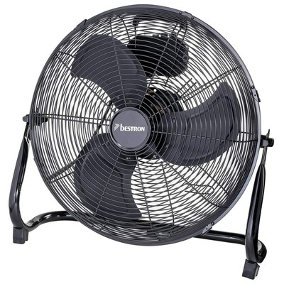 Bestron Ventilador Turbo 45 cm Negro Eléctrico Mesa Portátil Verano Portátil