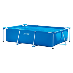 Piscina Intex 28274 frame con marco rectangular 450x220x84h cm con bomba filtrar precio