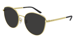 Gucci Gafas de sol GG0807SA 001 Gris oro Mujer características