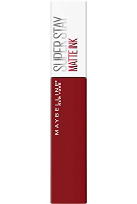 Maybelline New York Maybelline New York Superstay Matte Ink, Pintalabios Líquido, Tono 340 Exhilarator 30 g