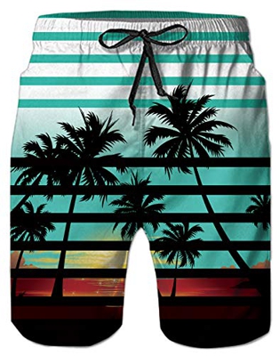 Spreadhoodie Bañador Hombre Chico Playa Poliéster Pantalon Corto Hombre Deporte Vacaciones Secado Rápido Bañadores Natacion Ligero Moda Shorts M