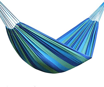 Lixada Hamaca Camping Doble/Individual para Patio Trasero Patio Porche Jardín Interior al Aire Libre Camping Senderismo