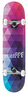 ENUFF Geometric Patineta, Unisex Adulto, Morado (Purple), Regular (7.75" x 31.5")