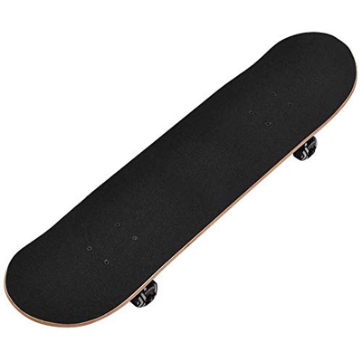 Kateboard 8-Layer Hard Maple Deck 31.50x8.27 Pulgadas Monopatín de 4 Ruedas Coloridas con rodamiento ABEC-9 para Adolescentes y Adultos