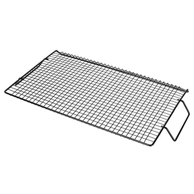 TOPINCN BBQ Grill Mesh Mat Portátil con Mango Rejilla Barbacoa Hierro Antiadherente Barbacoa Rack Net para Barbacoa Aire Libre Party Camping