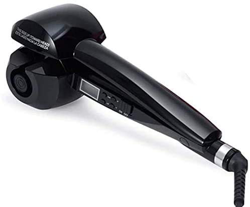 Double Beauty Rizador de pelo automático, rizador de pelo con pantalla LCD, de cerámica, rizos ajustables, alta calidad (negro) características