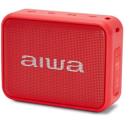 Aiwa BS-200 Altavoz Bluetooth 6W Rojo