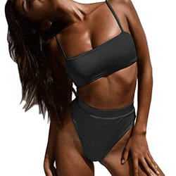 DURINM Conjuntos de Bikinis para Mujer Push Up Bikini Traje de baño de Tanga de Cintura Baja Trajes de baño Mujer Bikini Bandeau características