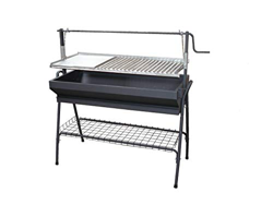 IMEX Zorro 71765-BARBACOA con Parrilla-Plancha 100X50X115 CMS, Negro, 100 x 50 x 115 cm precio