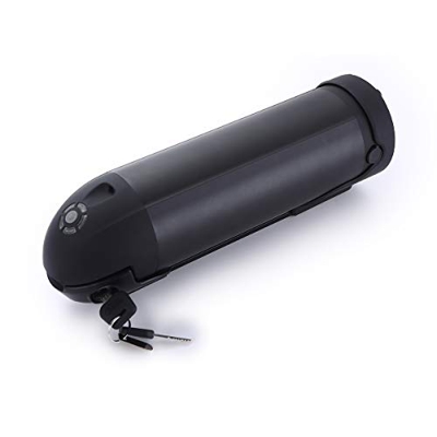 HANERIDE-Bike Original Botellas de Bebida Batería 36V 10.4Ah Batería de Ion de Litio para Tubo de plumón con Cargador