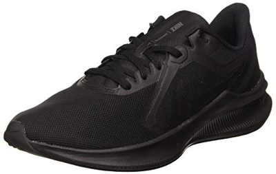 NIKE Downshifter 10, Zapatillas Hombre, Black/Black-Iron Grey, 43 EU