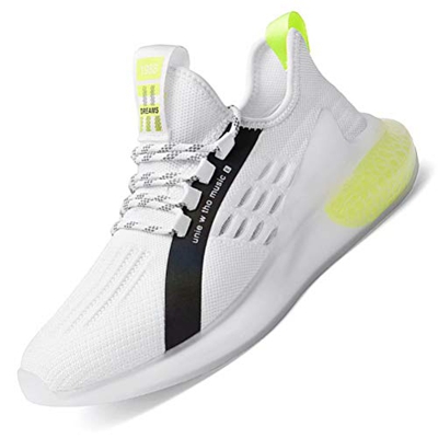 SANNAX Hombre Zapatos para Correr Zapatillas de Deporte de Moda Casual Sneakers Calzado Deportivo Zapatos Transpirables para Gimnasio Caminar Trotar