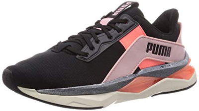 PUMA LQDCELL Shatter XT Geo Pearl W, Zapatillas de Gimnasio Mujer, Negro Black/Peachskin/Nrgy Peach, 42.5 EU