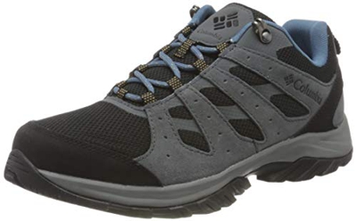 Columbia Redmond III, Zapatillas para Caminar Mujer, Acero Negro, 43 EU
