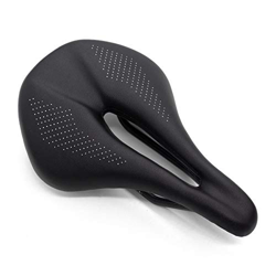 QIKU Sillín de Bicicleta Sport Súper Ligero 3K Carbono Sillín MTB Asiento de Bicicleta de Carretera 270 * 143 mm,peso110g (240-155) características