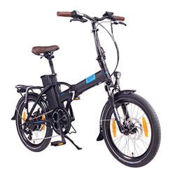 NCM Bicicleta eléctrica London de 20 pulgadas, plegable, 36 V, 15 Ah, 540 Wh, color negro características