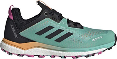 adidas Terrex Agravic Flow GTX W, Zapatillas de Trail Running Mujer, MENACI/NEGBÁS/ROSCHI, 39 1/3 EU