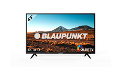 Blaupunkt BS43U3012OEB - Televisor Smart TV LED 43", 4K Ultra HD UHD, HDR10 + HLG, Color Negro en oferta