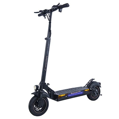 SMARTGYRO Speedway Pro Patinete Eléctrico de 1200 W con 3 Marchas, Batería 15.000 mAh 48V, Doble suspensión Reforzada, Frenos de Disco, 4 Intermitente