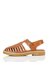 FIND Gumsole Weave Leather Sandalias Punta Cerrada, Marrón (Tan), 41 EU precio