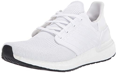 Adidas Ultraboost 20, Zapatillas Running Hombre, FTWR White Grey Core Nero, 43 1/3 EU