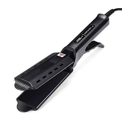 Plancha para el pelo iónica a vapor de turmalina alisadora de iones negativos