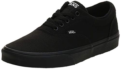 Vans Doheny, Sneaker Hombre, Negro Lona Negro Negro 186, 44 EU