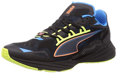 PUMA ULTRARIDE FM Xtreme, Zapatillas para Correr de Carretera Hombre, Negro Black/Nrgy Blue/Ultra Orange, 36 EU