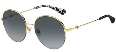 Lunettes de Soleil Kate Spade ELLIANA/F/S Gold/Grey Shaded 59/19/140 femme