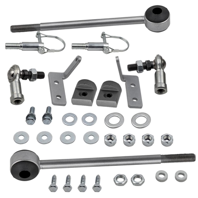 Enlaces de barra estabilizadora delantera de desconexión rápida para Jeep Cherokee XJ con 4-6 "84-01