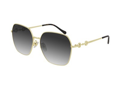 Gucci Gafas de sol GG0882SA 001 Gris oro Mujer