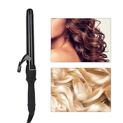 Boquite Rizador de Pelo, Juego de varitas de Hierro rizador, rizador de Pelo eléctrico Ajustable Profesional Rizador de peluquería(28#)