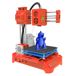 Aibecy Impresora 3D para niños Mini impresora 3D de escritorio 100x100x100mm Tamaño de impresión Sin cama caliente Impresión de una tecla con tarjeta  precio