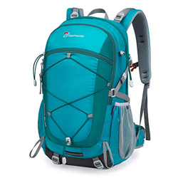 MOUNTAINTOP Mochilas Senderismo 40 litros, Portátil Mochila Trekking Impermeable, Mochilas de Montaña Hombre Mujer para Viajes Acampadas al Aire Libre características