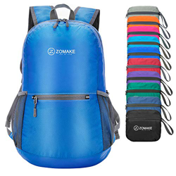 ZOMAKE Mochila Plegable Ligera 20L, Mochilas Pequeñas para Hombre Mujer, Mochilas Compacta para Viajar Senderismo(Azul Oscuro) precio