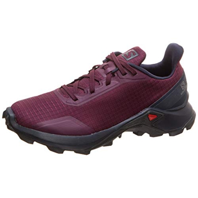 Salomon Alphacross W, Zapatillas de Trail Running Mujer, Morado (Potent Purple/Navy Blazer/India Ink), 37 1/3 EU