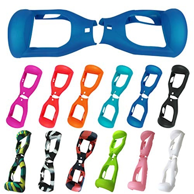 ABBY Protectora Funda de Silicona para 6.5" Smart Scooter Balance Patinete Electrico Hoverboard Cover (Modernizar Azul)