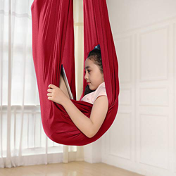 ele ELEOPTION Hamaca Columpio Infantil, Columpio Interior Elástico Abrazar Hamaca Swing sensorial, Ideal para TDAH, Aspergers e integración sensorial  características