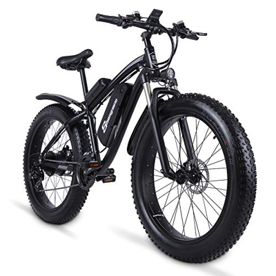 Shengmilo Bicicleta de Montaña Eléctrica Bicicletas Eléctricas para Adultos Motor sin Escobillas 1000W, con 48V 17Ah Batería de Litio,Instrumento LCD 
