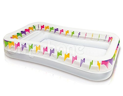 Intex - Piscina Hinchable Family Lounge, 295 x 175 x 53 cm (57477)