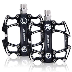 Guangmaoxin Pedales Bicicleta,Antideslizante Pedales MTB Mixtos con Calas,Pedal Bicicleta para Bicicleta De Montaña, BTT Pedales Plataforma De Aleació en oferta