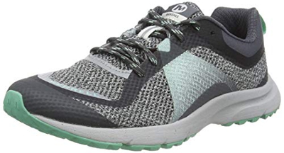Merrell Banshee, Zapatillas de Running para Asfalto para Mujer, Gris (High Rise), 37 EU