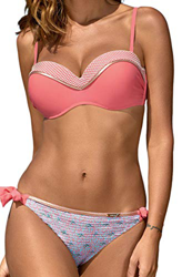 Trajes de Baño Mujer Push-up Bikini Sets Talla Grande Ropa de Baño de Dos Piezas Estampado Floral características
