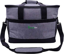 GreenBee - Bolsa Térmica 30L con Bolsillos de Maya en Ambos Lados y un Bolsillo Frontal. Gran Capacidad Porta Alimentos, Picnic, Camping, Fiesta, Excu precio
