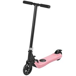Riding' times Patinete eléctrico para niños y jóvenes, Entre 5 y 12 años, 4-6 km/h, 5 Pulgadas Llanta, Plegable ( Rosado ) precio