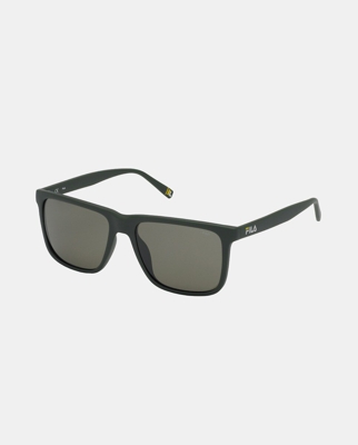 Fila - Gafas De Sol De Hombre Cuadradas En Gris Con Lentes Polarizadas