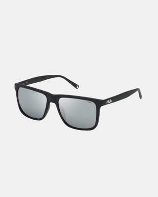 Fila - Gafas De Sol De Hombre Cuadradas En Negro Con Lentes Polarizadas