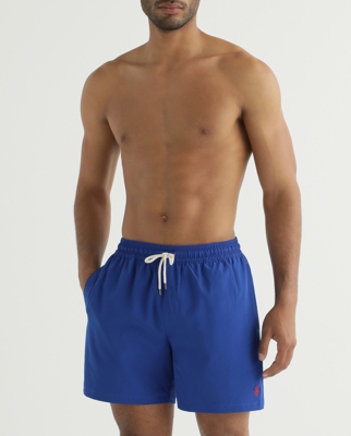Polo Ralph Lauren - Bañador Bermuda De Hombre Liso Azul